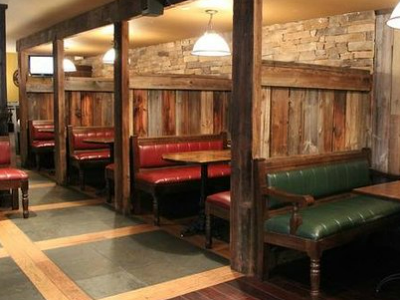 Booth Row, these are off to the side if you want to be a little more to yourselves.